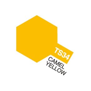 TS-34 Camel Yellow, spray 100 ml - Tamiya